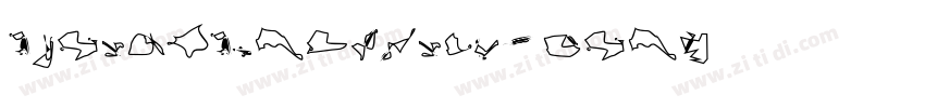 SweiB2SugarCiKjp Reg字体转换